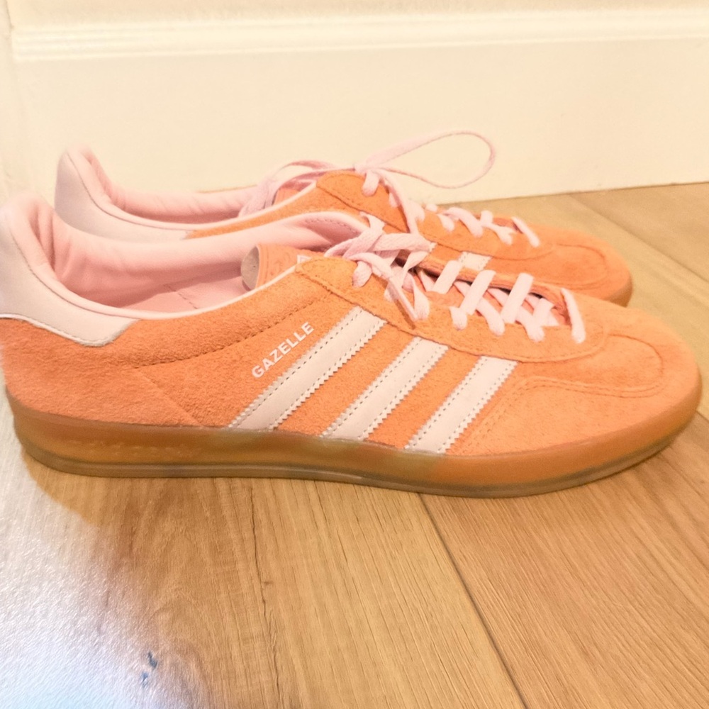 Adidas Gazelle Women's Peach Sneakers